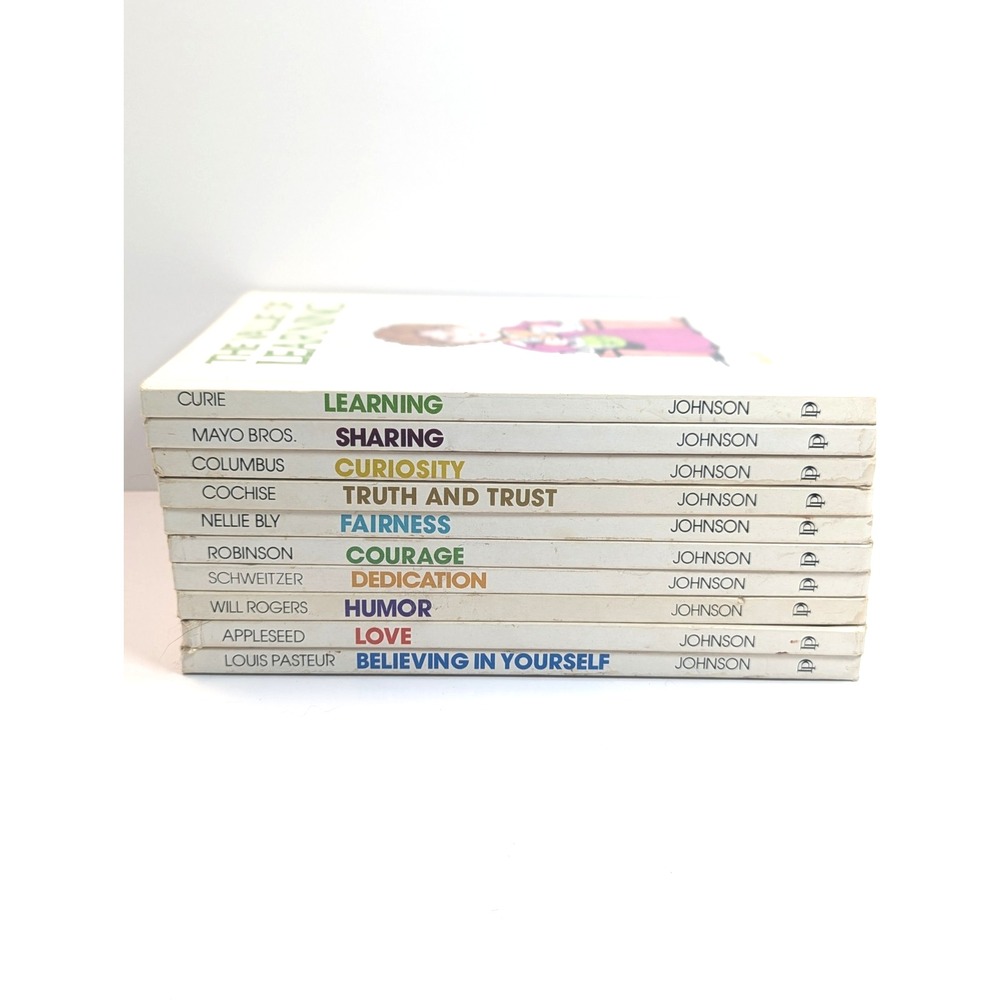 Lot 10 Vintage Value Tales Books by Ann Donegan Johnson  SPENCER JOHNSON